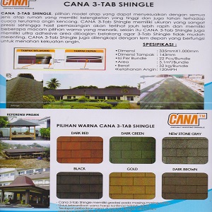 Genteng Bitumen CANA